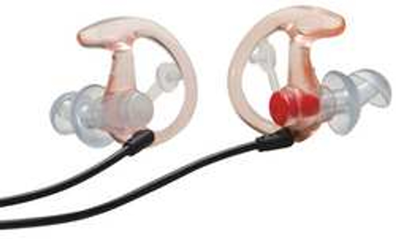SUREFIRE EP3-LPR PATENTED DOUBLE-FLANGED STEM EARPLUGS TH