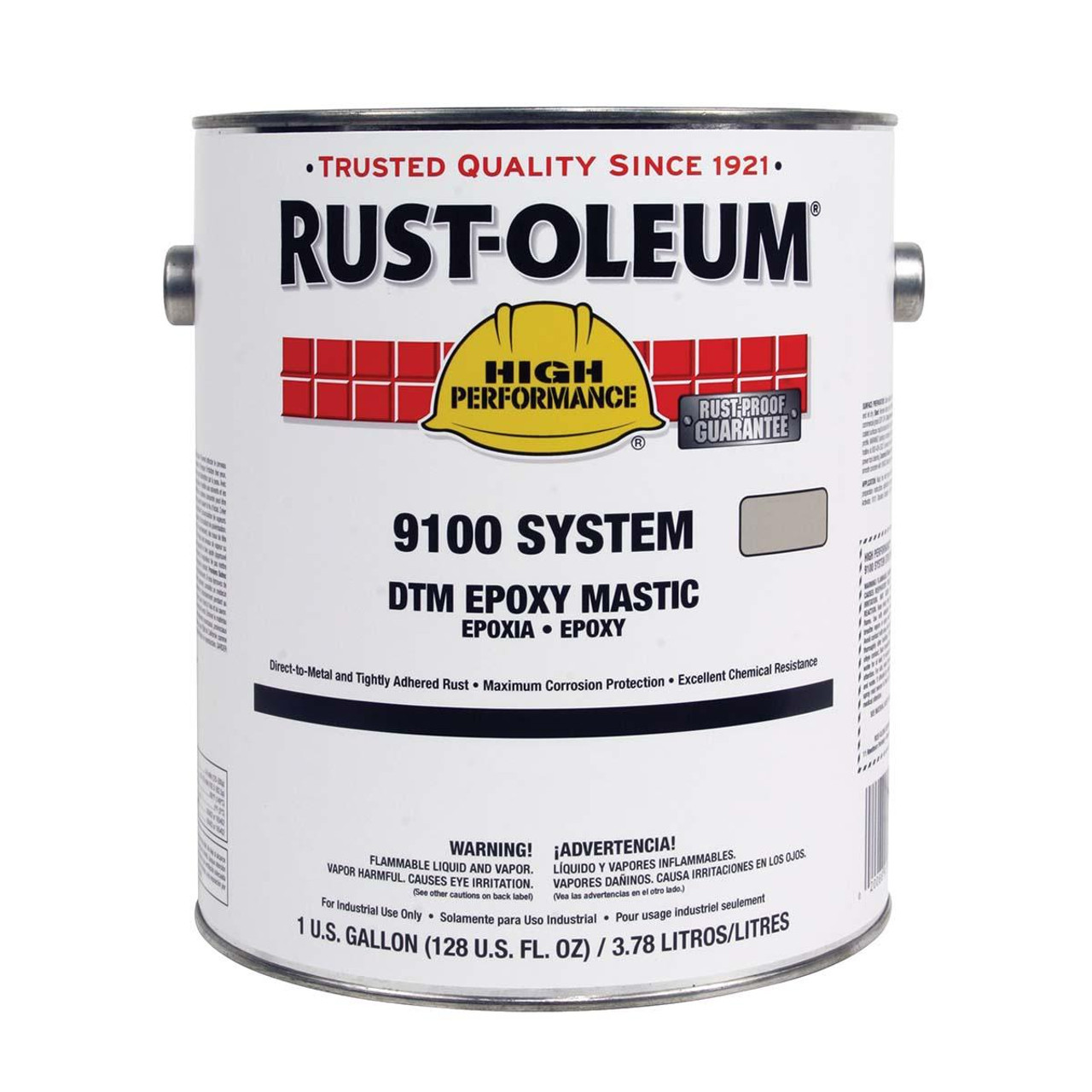 RUST-OLEUM 9105405 COATING, 9100, 1 GAL, RED, GLOSS, HIGH P