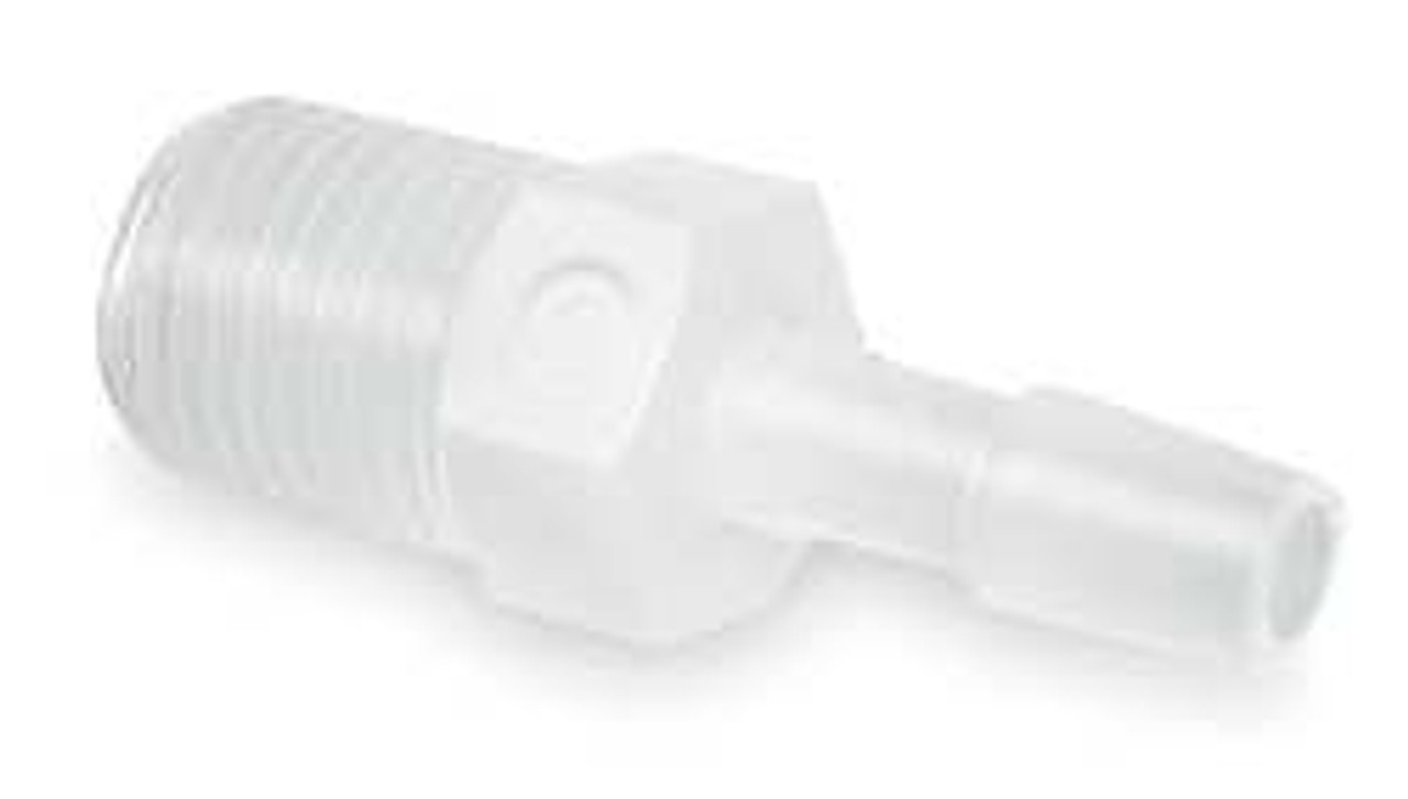 ELDON JAMES A2-4HDPE ADAPTER THREAD TO BARB POLY 1/8 IN PK 10 ELDON JAMES A2-4HDPE ADAPTER THREAD TO BARB POLY 1/8 IN PK 10