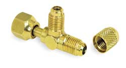 JB INDUSTRIES A31851-G ACCESS VALVE SWIVEL TEE PK 3