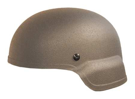 UNITED SHIELD ACH-MICH LE -MIDCUT-TNXLG HELMET TAN LEVEL IIIA X-LARGE