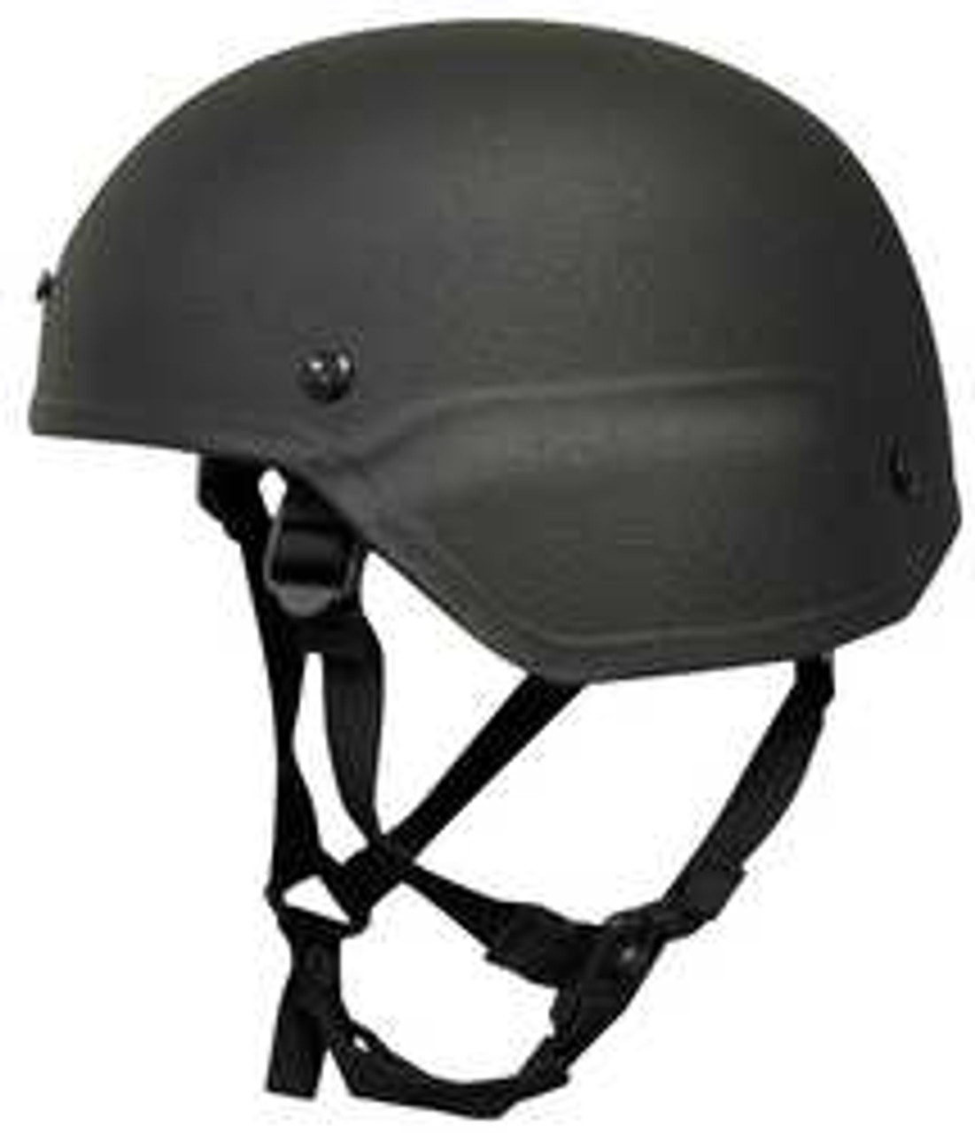 UNITED SHIELD ACH- MICH MIL-IIIA-BLKLG HELMET BLACK LEVEL IIIA LARGE