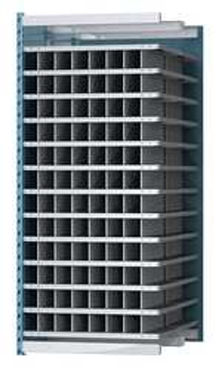 HALLOWELL AHDB104-48PB BIN UNIT 96 BINS 36 X 48 X 87 IN.