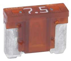 COOPER BUSSMANN ATM-7-1/2LP FUSE 7-1/2A NONINDICATING ATM 32VDC PK 5