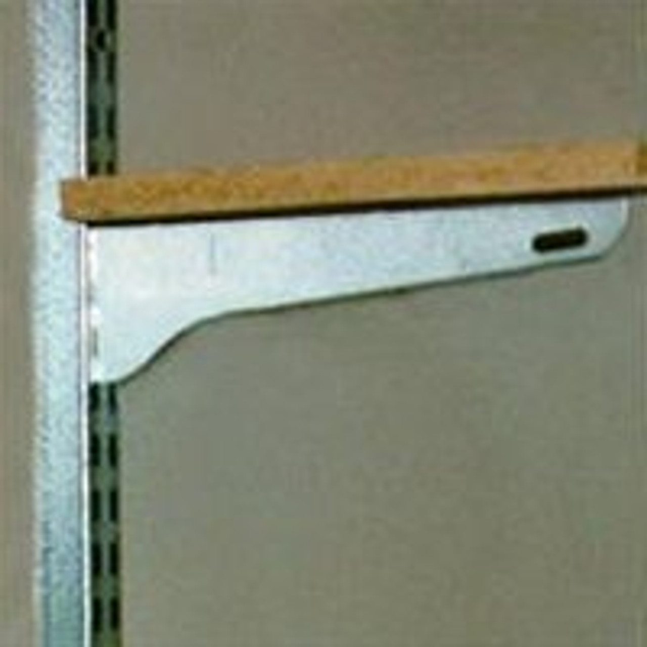 KNAPE & VOGT BK-0101 SHELF BRACKET, GALVANIZED STEEL, 11-IN.