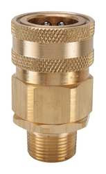 SNAP-TITE BVHC6-6M COUPLER BODY 3/8-18 BODY BRASS