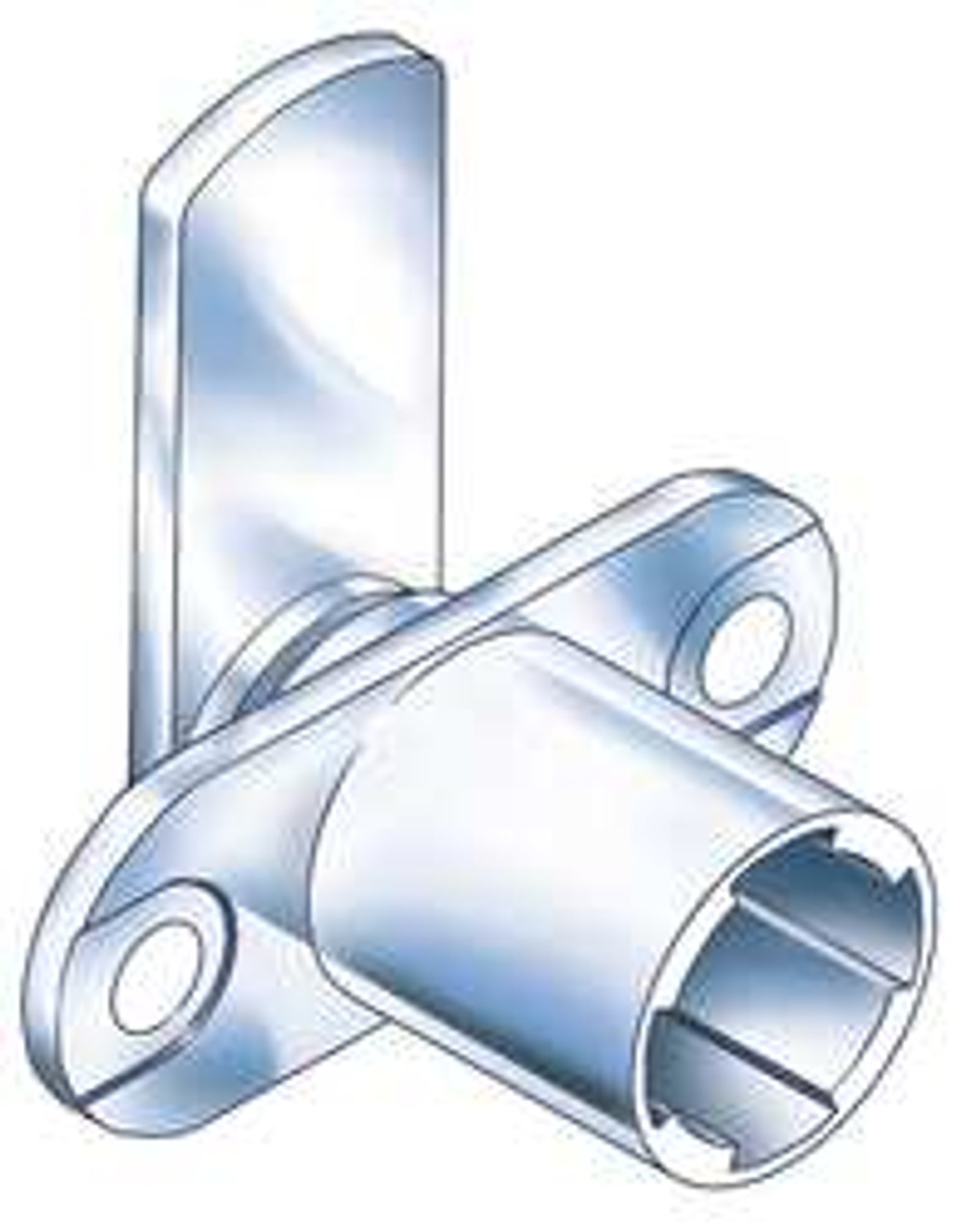 COMPX TIMBERLINE C165CB DISC TUMBLER CAM LOCK KIT 90 DEGREE