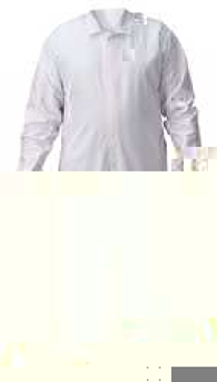 LAKELAND C314-2458 LAB COVERALL CHEST SZ 58 54X30 WHITE