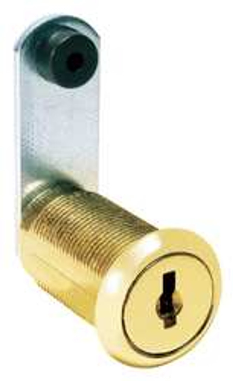 COMPX NATIONAL C8053-C346A-3 D3733 DISC TUMBLER CAM LOCK BRASS KEY C3