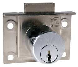 COMPX NATIONAL C8133-KD-26D HALF-MORTISED PIN TUMBER DEAD BOLT LOCK