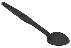 CAMBRO MANUFACTURING CASPO13CW110 SOLID SERVING SPOON BLACK PK 12