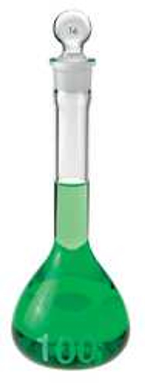CHEMGLASS CG-1615-50 VOLUMETRIC FLASK 50ML
