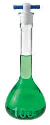 CHEMGLASS CG-1617-10 VOLUMETRIC FLASK 10ML