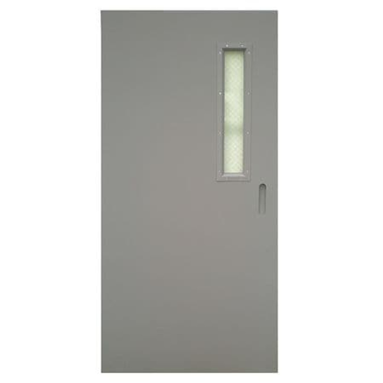 CECO CHMD X NL28 68 X MORT-CE-18ga-WG D3701 METAL DOOR WITH GLASS TYPE 1 80 X 