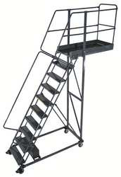 BALLYMORE CL-10-14 ROLLING LADDER 300 LB. 142 IN H 10 STEPS