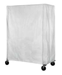 EAGLE GROUP CV-63-2448-S CART COVER 48X24X63 WHITE POLY