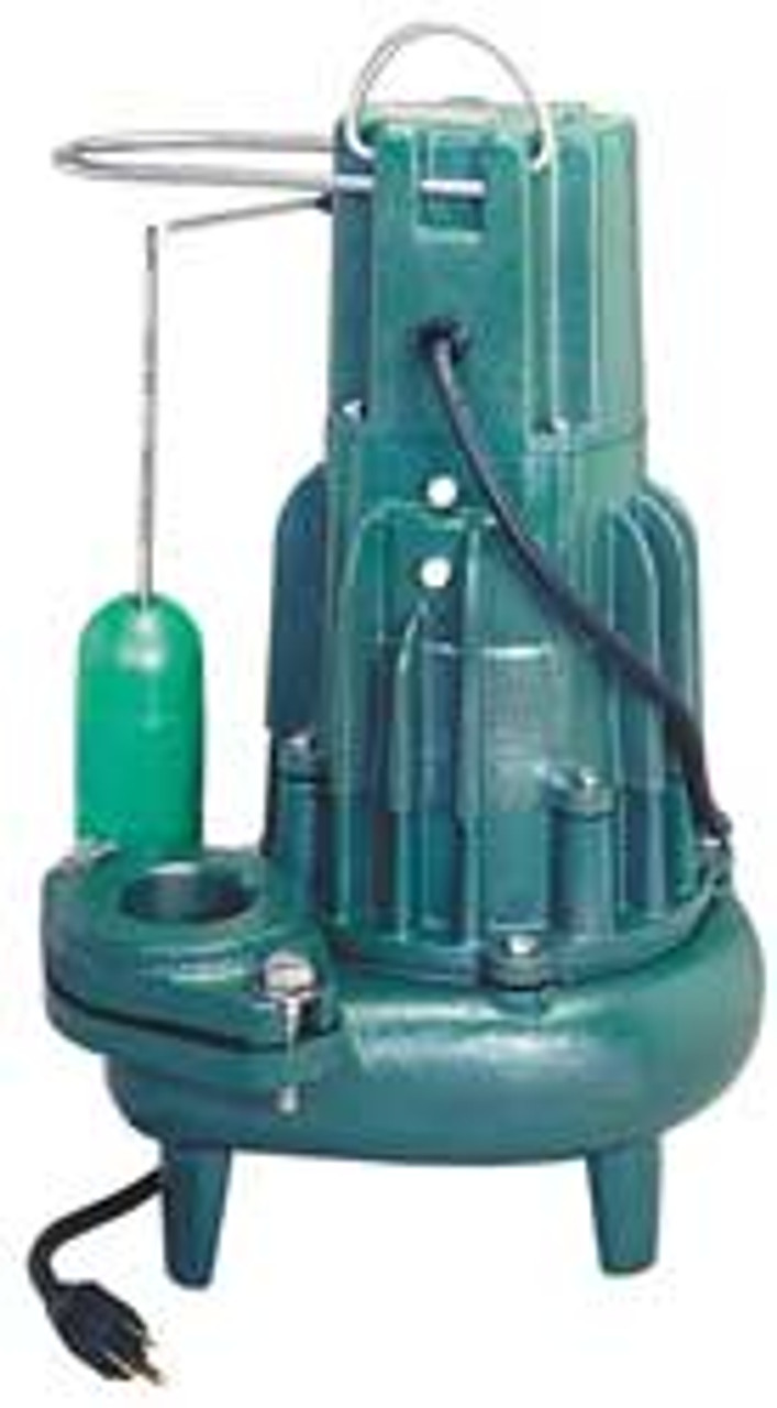 ZOELLER D284-5CZG6 SUBMERSIBLE SEWAGE PUMP 1HP 230V 20FT