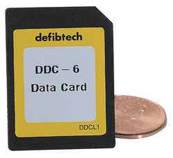 DEFIBTECH DDC-2001 VIEW DATA CARD