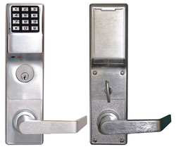 TRILOGY DL4500CRL26D ELECTRONIC LOCK BRUSHED CHROME 12 BUTTON