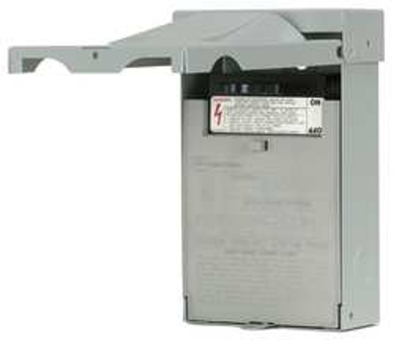 EATON DPF221R SWITCH DISCONNECT 30A METAL FUSED