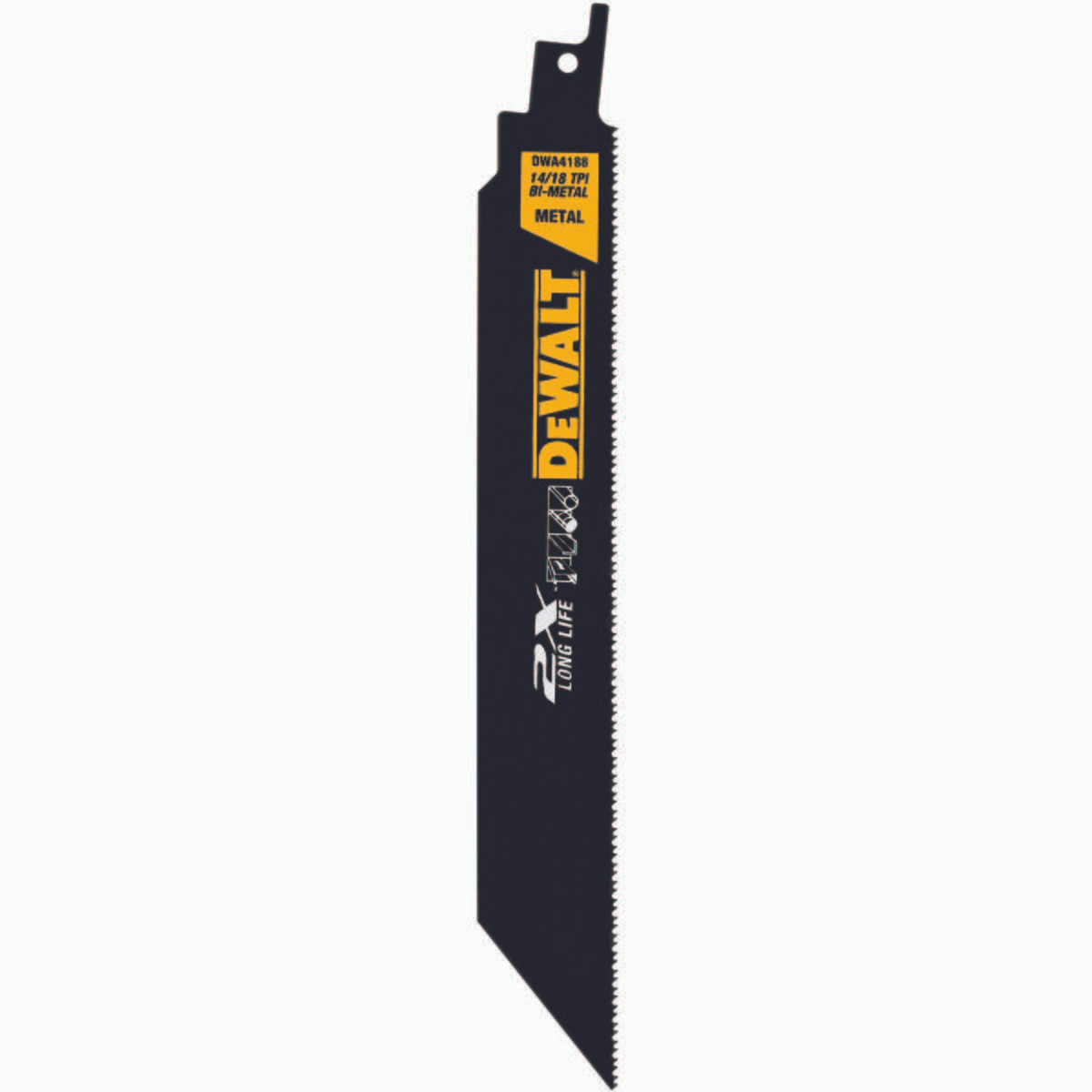 DEWALT TOOLS DWA4188B 8IN 14 TPI MAX METAL RECIP BLD-100PK