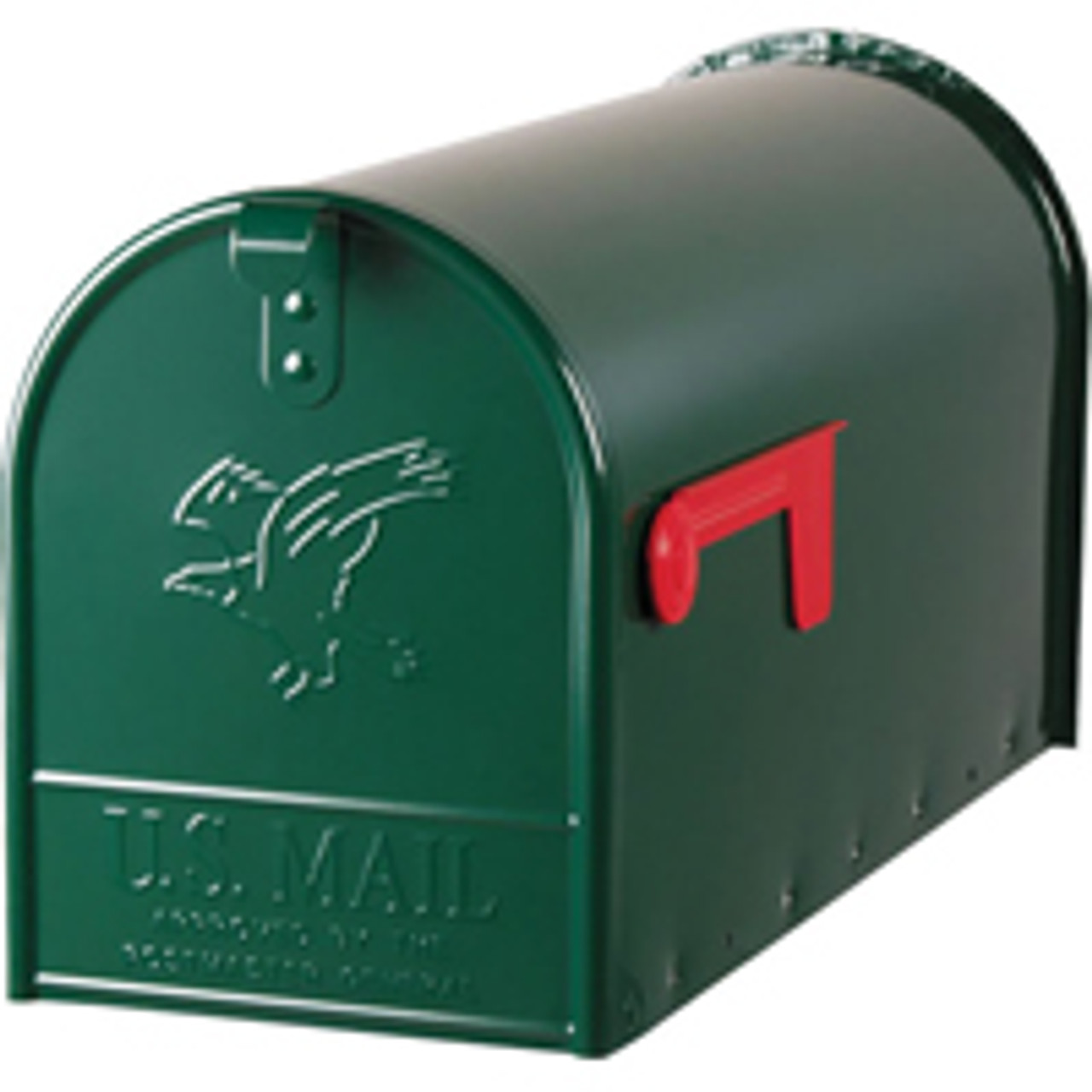 SOLAR GROUP E1600G00 ELITE POST-MOUNT MAILBOX, LARGE, GREEN S