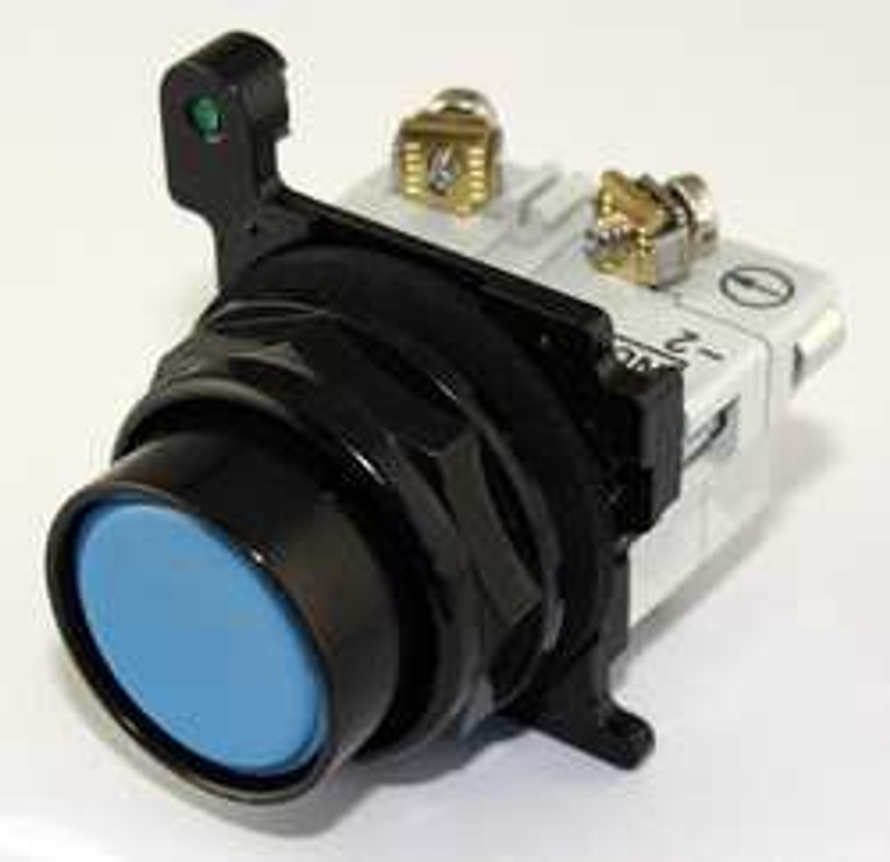 EATON E34PB6-53X H4443 NON-ILLUM PUSH BUTTON 30MM 1NO BLU