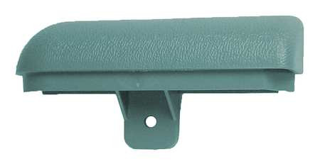 PAWLING CORP ECL-4-0-377 END CAP LEFT HAND TEAL 4 IN X 3/4 IN