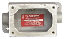 APPLETON ELECTRIC EDSC371-SA MOUNTING BODY 1GANG 1IN FEED-THRU ALUM