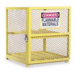 DURHAM MFG CO EGCC4-50 1 SHELF GAS CYLINDER STORAGE CABINET