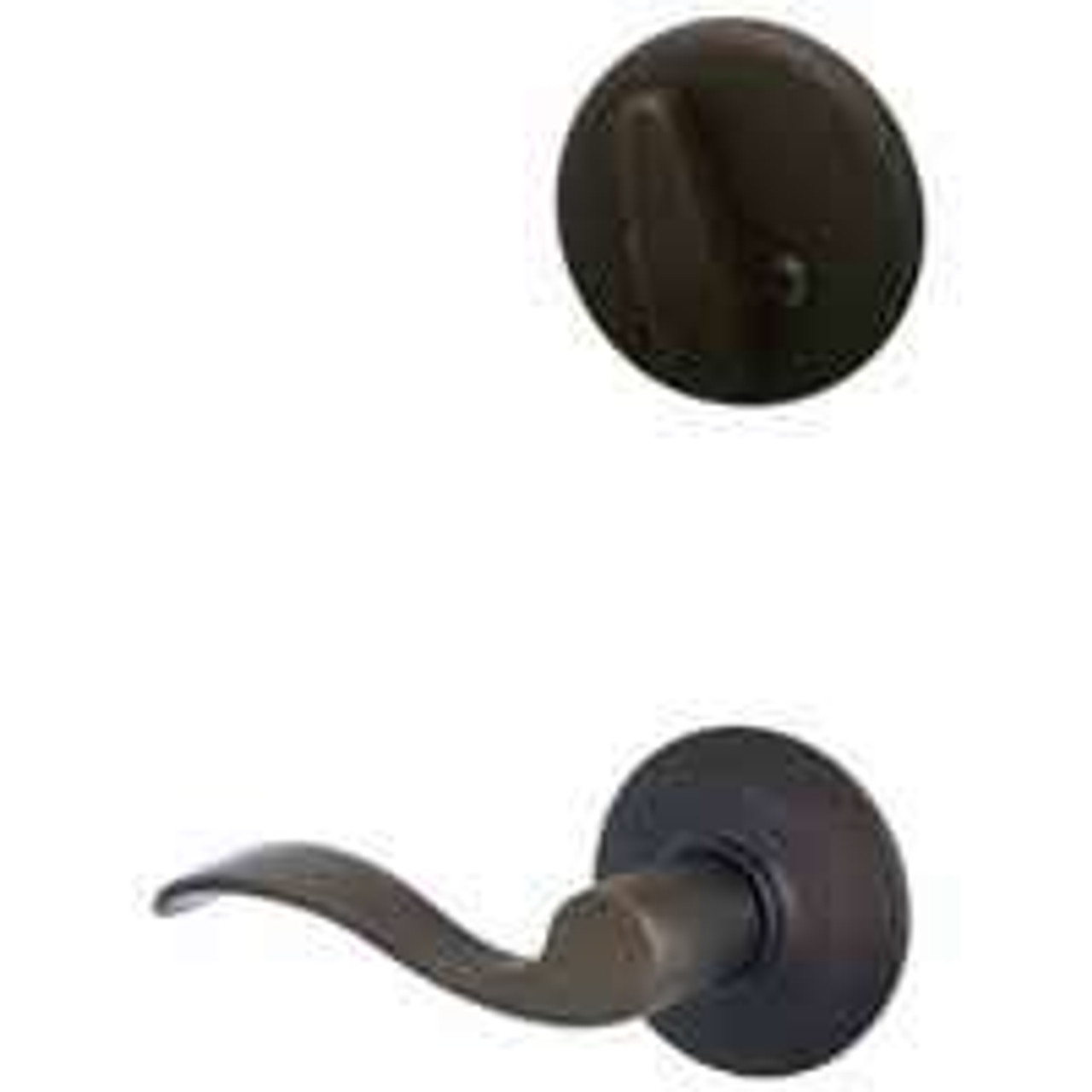 SCHLAGE F59 ACC 716LH ACCENT INT TRIM LH AGED BRONZE