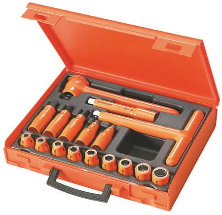 FACOM FC-S.401AVSE 17PC 1/2DR TOOL SET SE 1000V