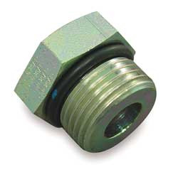 EATON FF1010-0406S HOSE ADAPTER ORB 9/16-18 X 7/16-20 STEEL