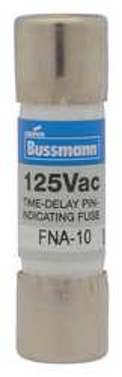 COOPER BUSSMANN FNA-6/10 250 VAC, 0.6 AMP, TIME DELAY PIN INDICAT