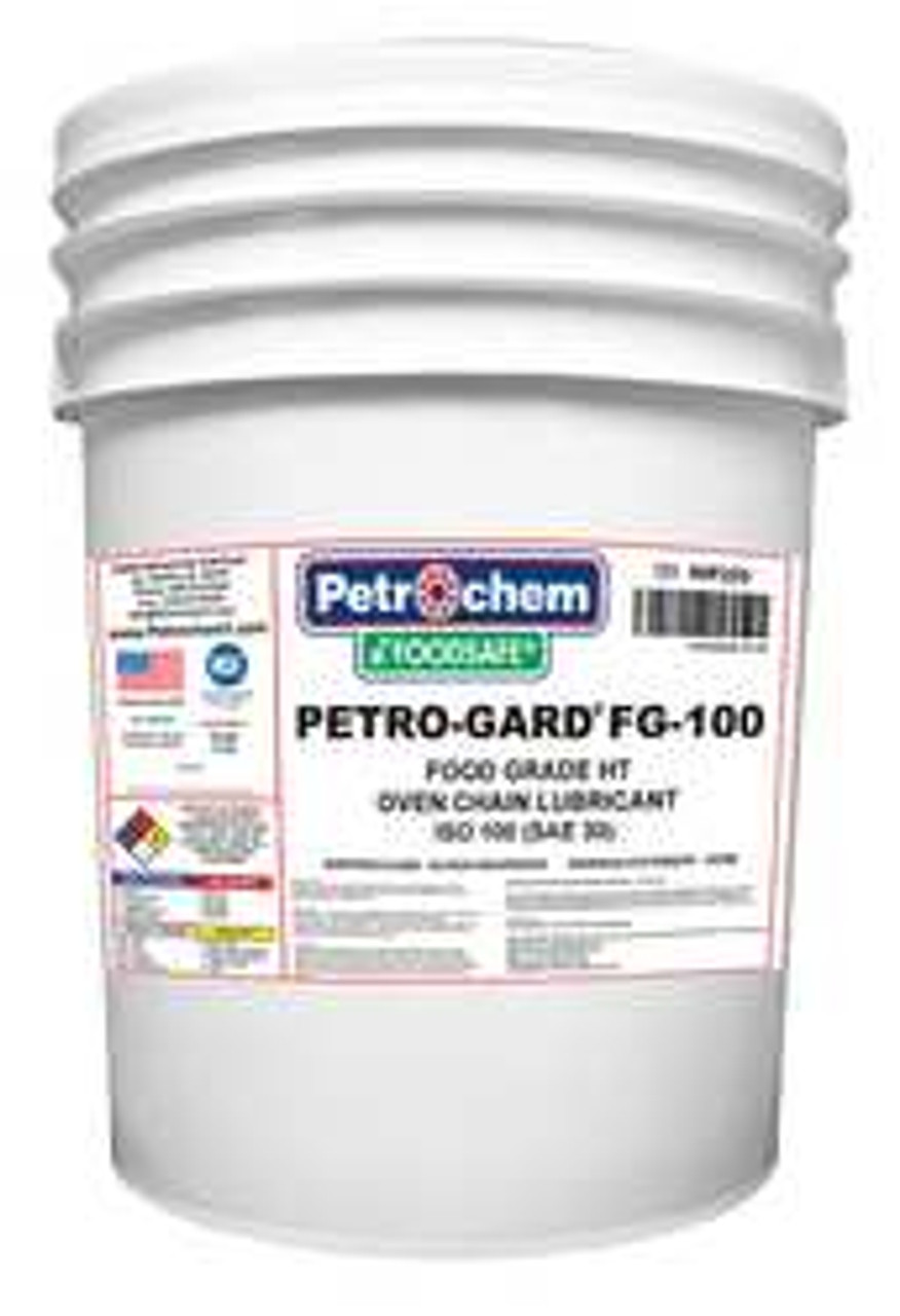 PETROCHEM FOODSAFE PETRO-GARD FG-100-005 FOOD GRADE HIGH TEMP LUBRICANT 5 GAL.