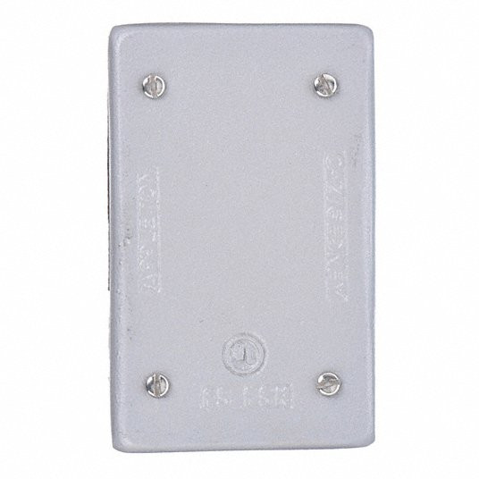 APPLETON ELECTRIC FSK-1B-CA WEATHERPROOF COVER COPPERFREE ALUMINUM