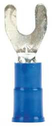 3M FV14-8Q FORK TERMINAL STD #8 STUD BLUE PK25