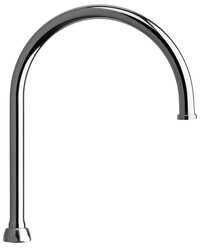 CHICAGO FAUCETS GN8FCJKABCP SPOUT ASSEMBLY GOOSENECK 8 IN SPOUT