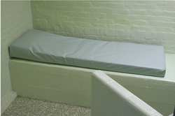 C-MATT H11898 MATTRESS 75X25X4 DENSIFIED POLY BLUE