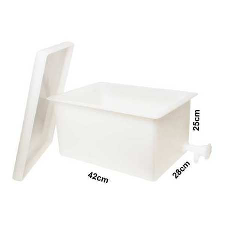 SCIENCEWARE H34093-0000 TANK RECTANGULAR W/LID AND FAUCET