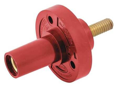 HUBBELL HBL15FRSR RECEPTACLE STUD RED TAPER NOSE