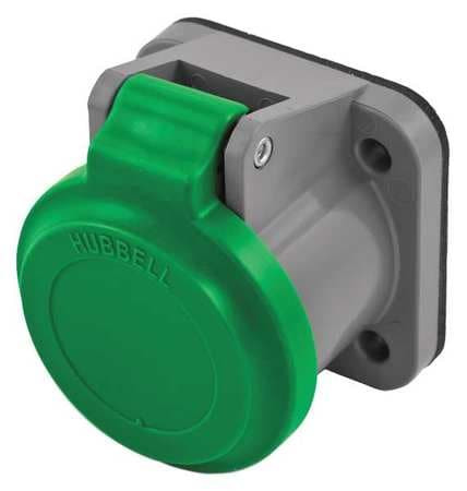 HUBBELL HBLNCGN SINGLE POLE CONNECTOR NON-MET COVER GREN