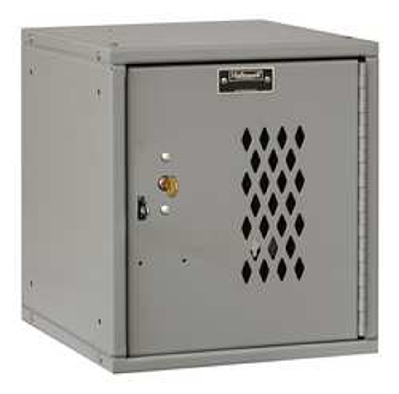 HALLOWELL HC121212-1DP-K-PL HALLOWELL CUBIX MODULAR LOCKER W/PERFORA