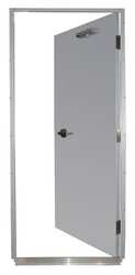 SECURALL HDQM18-36X84-1.5-PLH STEEL DOOR MORTISE RHR 36 X 84 IN.