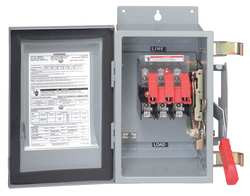 SIEMENS HF363PV INDOOR FUSIBLE SOLAR SAFETY SWITCH 100A