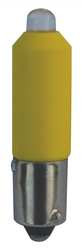 EATON HT8LEDYF3 MINIATURE LED BULB 24 VOLTS YELLOW