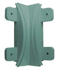 PAWLING CORP ITC-5-0-377 H3617 INSIDE CORNER 1-1/16 X 5IN TEAL SC