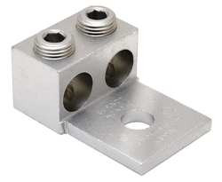 BURNDY K2A36U TWO CONDUCTOR LUGS 2AWG 3.2IN