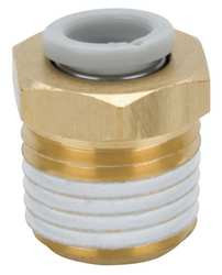 SMC KQ2H06-02AS MALE ADAPTER 6MM TUBEXMALE BSPT