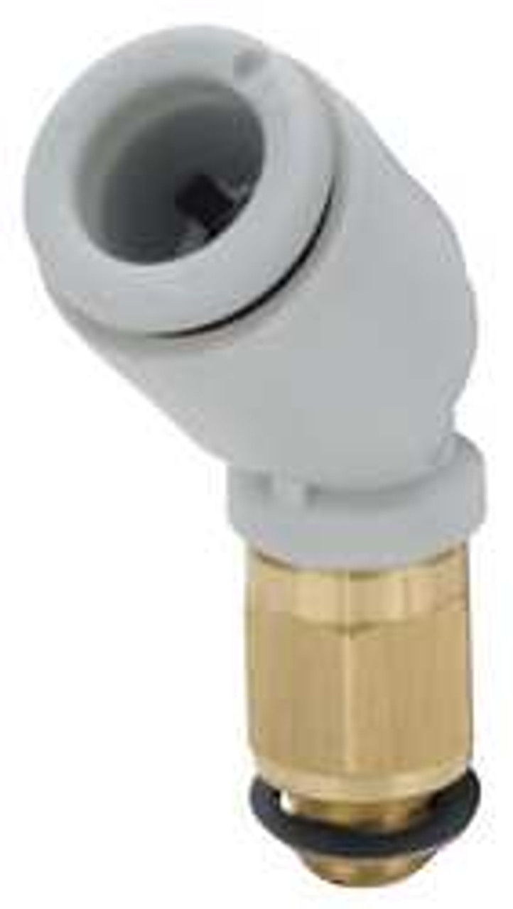 SMC KQ2K06-M5A MALE ELBOW 45 DEG 6MM TUBEXR(PT)